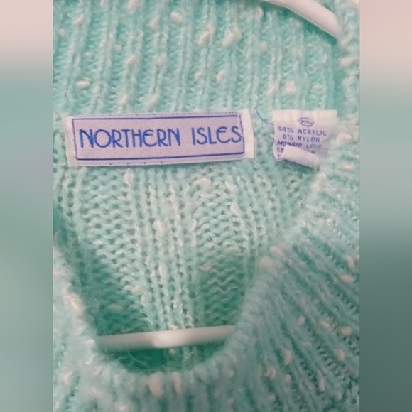 Vintage Northern Isles size XL.  80's style mock turtle kneck - Picture 2 of 3